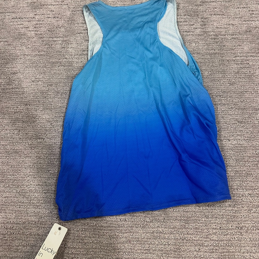 Lucky in Love Tennis Tank - Picture 4 of 4